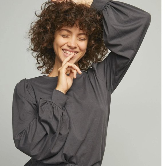 Organic Pima Cotton Long sleeve Tee - Picture 1 of 8